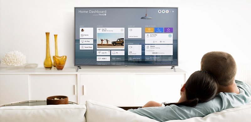 AI ThinQ در تلویزیون ال جی 75UN7180