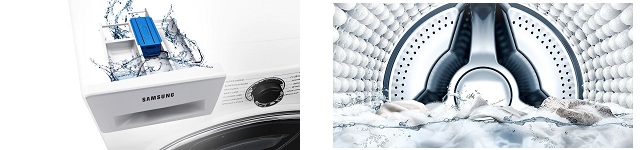 ماشین لباسشویی سامسونگ 8 کیلو ww80j5555fw